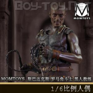 【预订】MOMTOYS - 1/6斯巴达克斯 罗马角斗士 黑人教练 (NO.TS010)