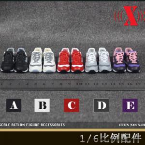 ���ֻ���X-TOYS 1/6���� Ůװ�˶�Ь ģ�� �б�/�ޱ�� ��ɫ��ѡ (X-017)