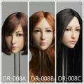 ֻQI AN TOYS 1/6 DR-008 ɶŮͷ 3Ϳѡ