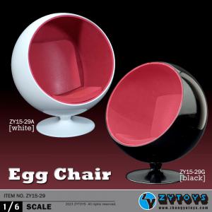 ڳZYTOYS ZY15-29A/G 1/6 ̫  Egg Chair