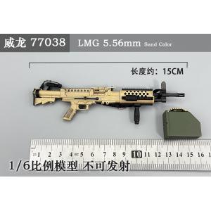 ֻ 77038 1/6 LMG 5.56mmǹ-ɳɫ ˲ɷ